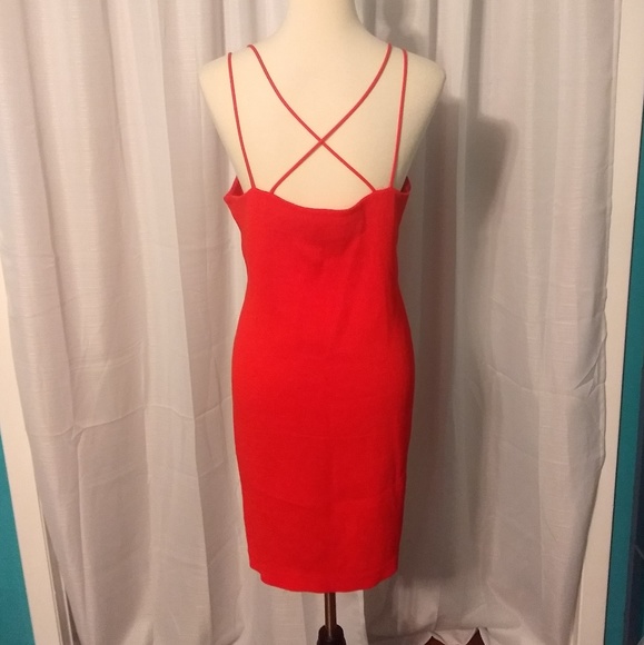 H&M ribbed stretch dress sz 12 EUC *3 - Picture 3 of 4
